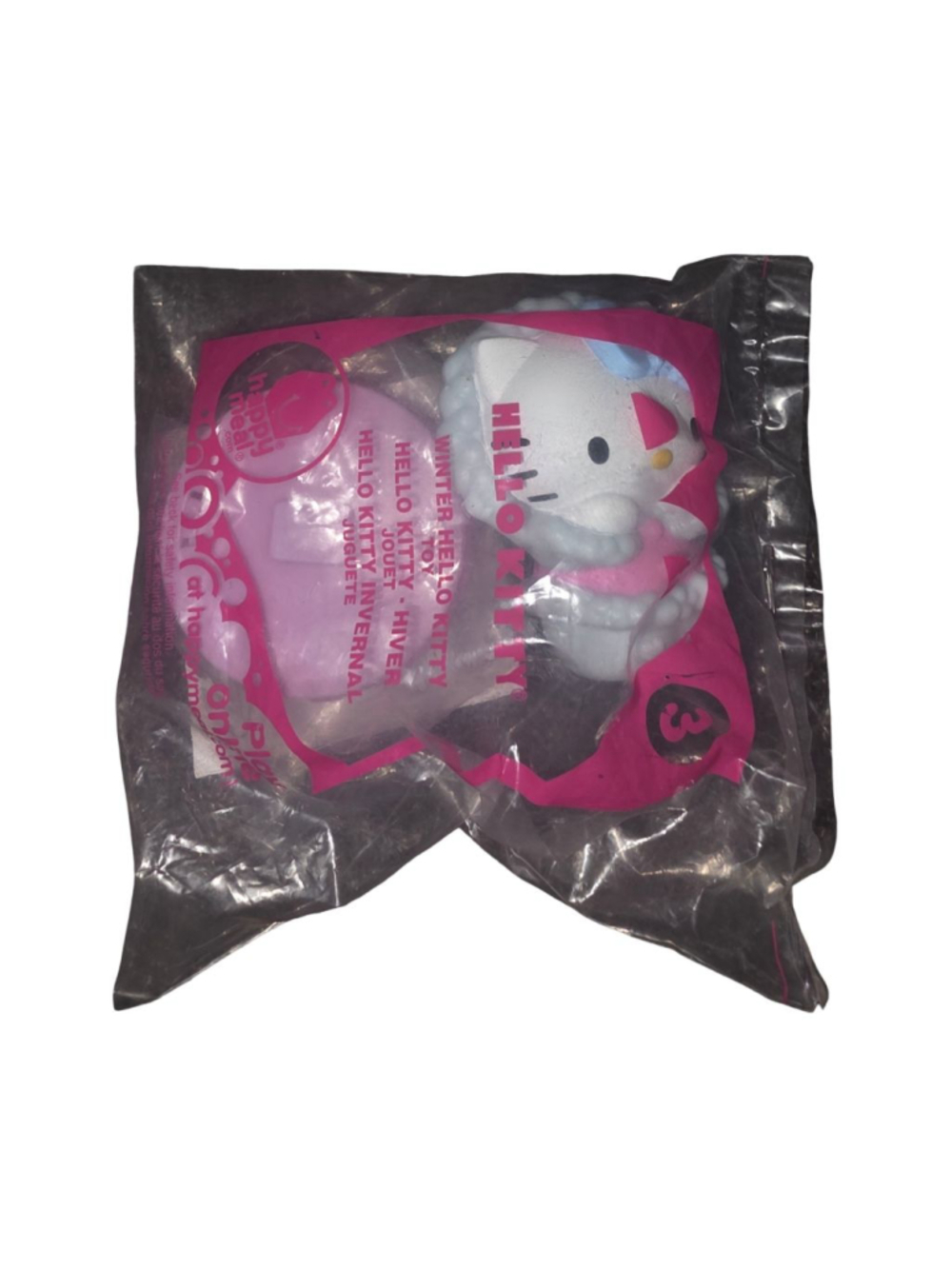 Girls Hello Kitty Action Figure One Size White Pink #248